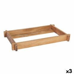 Tagliere per servire Viejo Valle Acacia 32,5 x 17,5 x 4 cm (3 Unità)