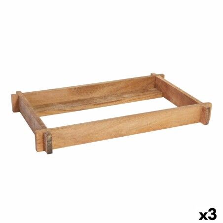 Tagliere per servire Viejo Valle Acacia 32,5 x 17,5 x 4 cm (3 Unità)