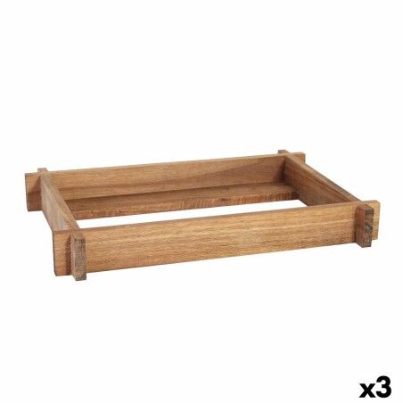 Tagliere per servire Viejo Valle Acacia 26,5 x 16,2 x 4 cm (3 Unità)