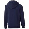 Felpa con Cappuccio Bambino Puma Essential Colorblock Blu scuro