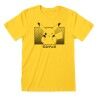 Maglia a Maniche Corte Unisex Pokémon Pikachu Katakana Giallo