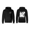 Felpa con Cappuccio Unisex Pokémon Halftone Pikachu Nero