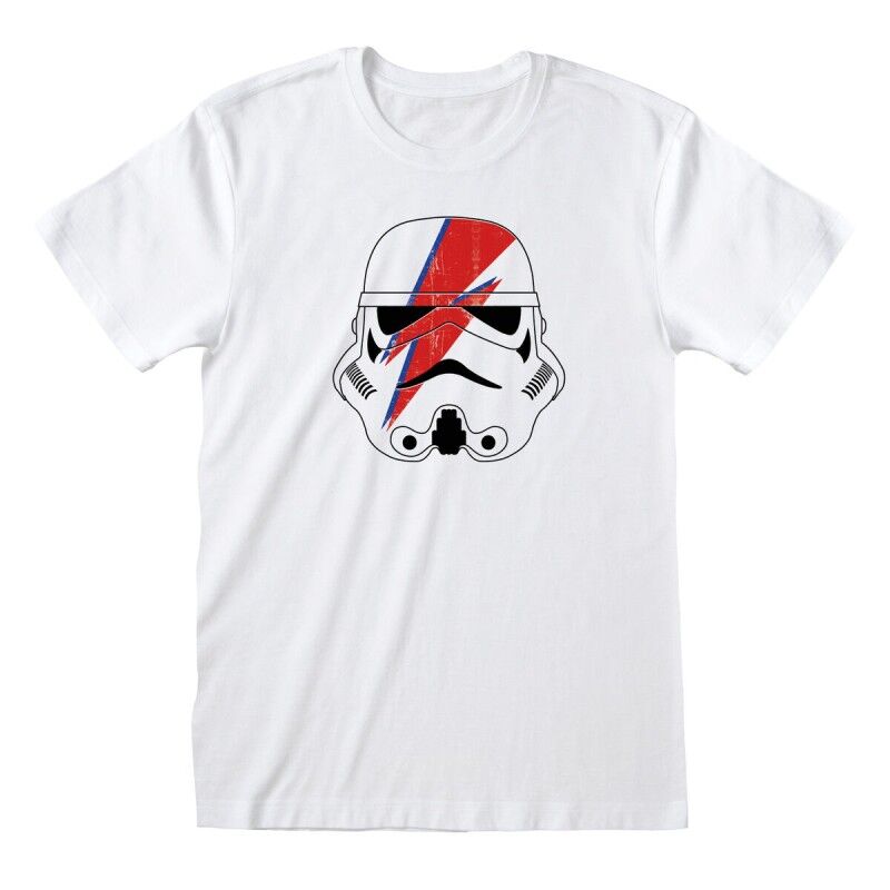 Maglia a Maniche Corte Unisex Star Wars Ziggy Stormtrooper Bianco Maglia a Maniche Corte Unisex Star Wars Ziggy Stormtrooper Bianco