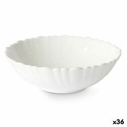 Ciotola Vivalto LSLW-60 Bianco Vetro opalino 15,5 x 5 x 15,5 cm (36 Unità)