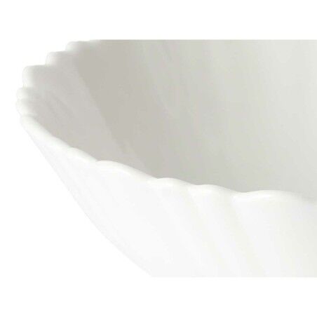 Ciotola Vivalto LSLW-60 Bianco Vetro opalino 15,5 x 5 x 15,5 cm (36 Unità)