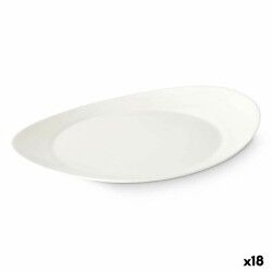 Piatto da pranzo Vivalto LYBP-120 Bianco Vetro opalino 30,5 x 3 x 26 cm (18 Unità)