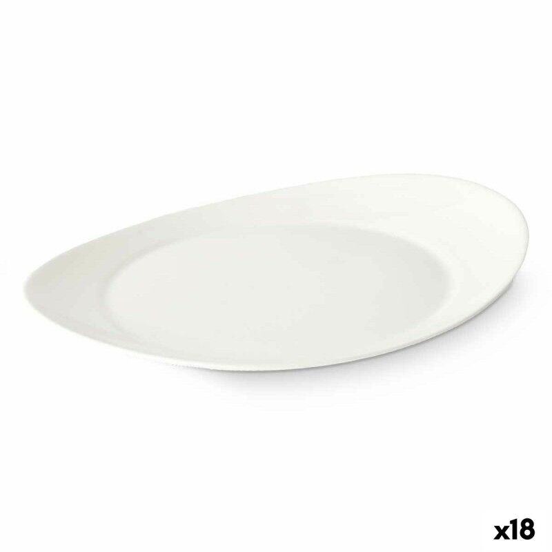 Piatto da pranzo Vivalto LYBP-120 Bianco Vetro opalino 30,5 x 3 x 26 cm (18 Unità) Piatto da pranzo Vivalto LYBP-120 Bianco Vetro opalino 30,5 x 3 x 26 cm (18 Unità)