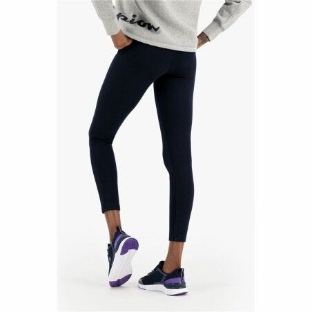 Leggings Sportivo da Donna Champion C Logo Stretch Blu scuro XS