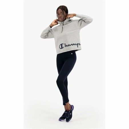 Leggings Sportivo da Donna Champion C Logo Stretch Blu scuro XS
