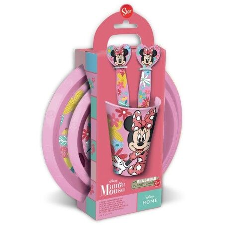 Set di Accessori per Bambini Minnie Mouse CZ11312 Rosa 5 Pezzi