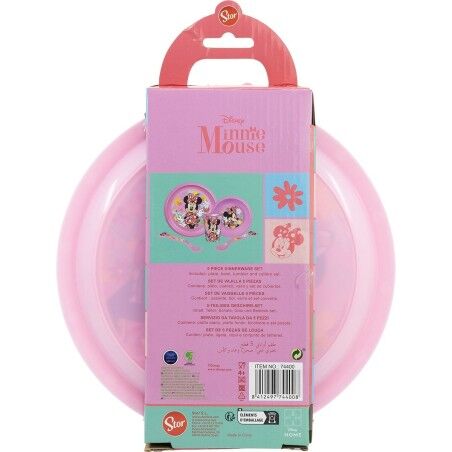 Set di Accessori per Bambini Minnie Mouse CZ11312 Rosa 5 Pezzi