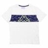 Maglia a Maniche Corte per Bambini Kappa Skoto K Bianco