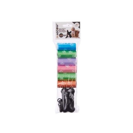 Dispenser di Buste per Animali Domestici Plastica Set (12 Unità)