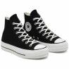 Scarpe da Tennis Casual Donna Converse All Star Platform High Top Nero