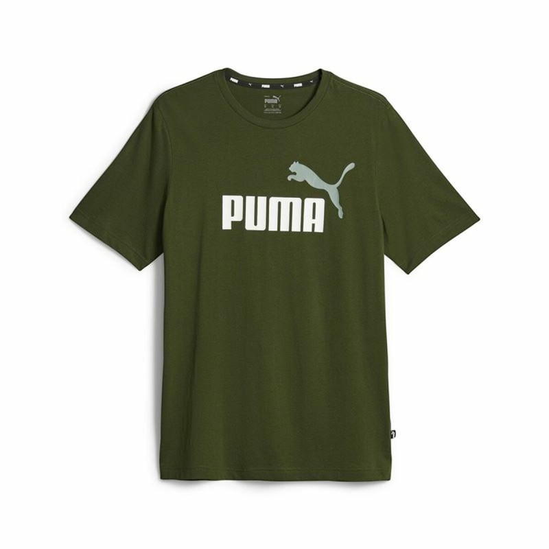 Maglia a Maniche Corte Uomo Puma  Ess+ 2 Col Logo  L
