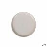 Vassoio per aperitivi La Mediterránea Ivory Rotonda Ø 25 x 2,6 cm (12 Unità)