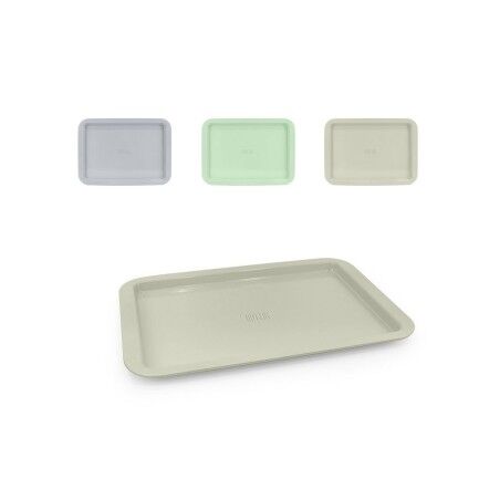Vassoio per la colazione Quttin Metallo 38 x 27 x 2 cm (12 Unità)