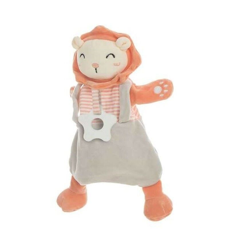 Pupazzo di Peluche Teether Sonaglio Leone 35 cm Pupazzo di Peluche Teether Sonaglio Leone 35 cm