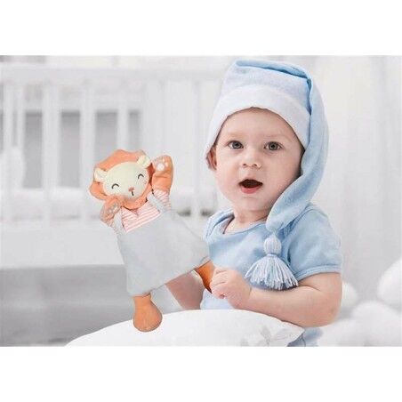 Pupazzo di Peluche Teether Sonaglio Leone 35 cm