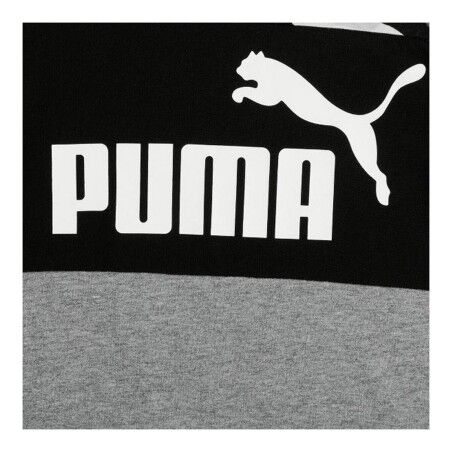 Maglia a Maniche Corte Bambino Puma ESS+ Camo Nero