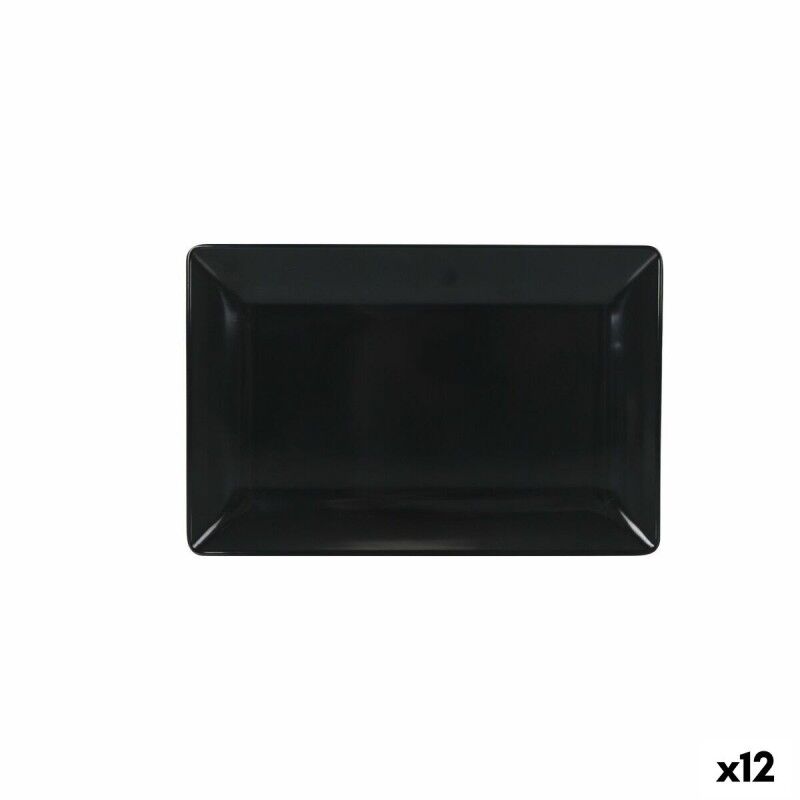 Vassoio per aperitivi La Mediterránea Grigio scuro 30 x 20 x 2,5 cm (12 Unità) Vassoio per aperitivi La Mediterránea Grigio scuro 30 x 20 x 2,5 cm (12 Unità)