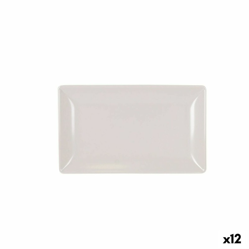 Vassoio per aperitivi La Mediterránea Bianco 30 x 20 x 2,5 cm (12 Unità) Vassoio per aperitivi La Mediterránea Bianco 30 x 20 x 2,5 cm (12 Unità)