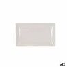 Vassoio per aperitivi La Mediterránea Bianco 30 x 20 x 2,5 cm (12 Unità)
