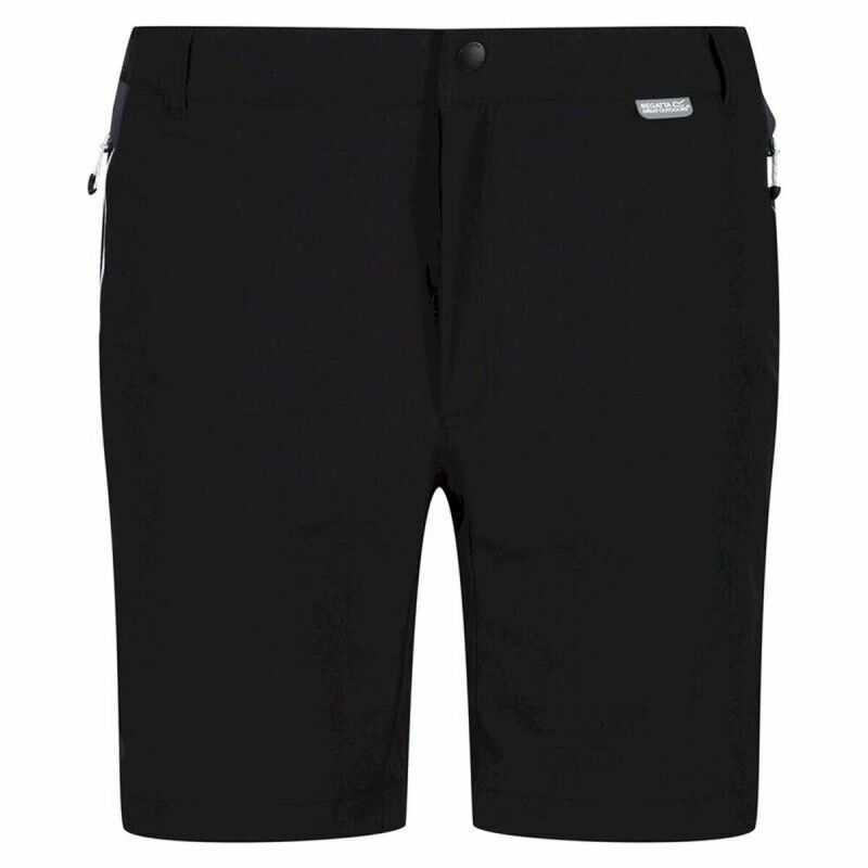 Pantaloni Corti Sportivi da Uomo Regatta Mountain II BK Nero Pantaloni Corti Sportivi da Uomo Regatta Mountain II BK Nero