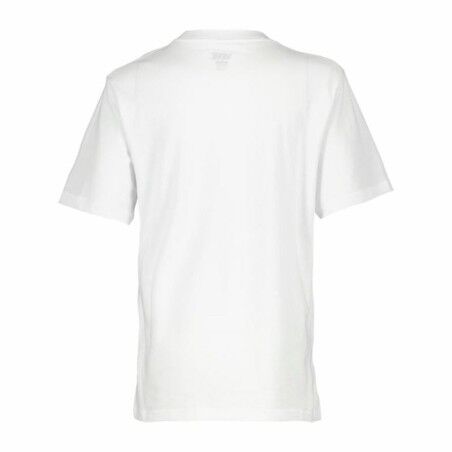 Maglia a Maniche Corte Bambino Vans Flowers Bianco