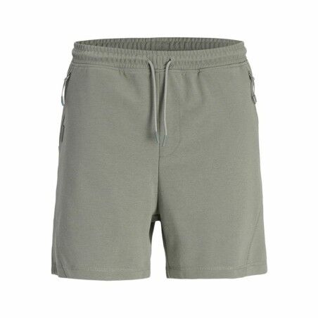 Pantaloncino Sportivo Jack & Jones Gordon Cloud Verde Grigio Uomo