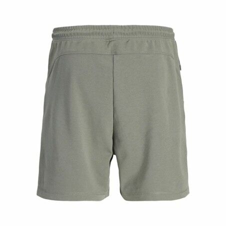Pantaloncino Sportivo Jack & Jones Gordon Cloud Verde Grigio Uomo