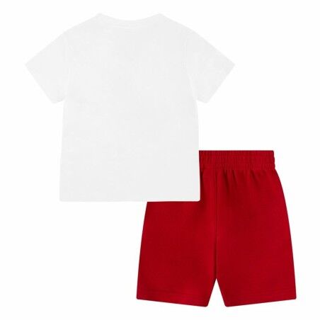 Completo Sportivo per Bambini Nike Bianco Rosso 2 Pezzi