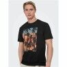 Maglia a Maniche Corte Uomo Only & Sons Onskolton Reg Beach Nero