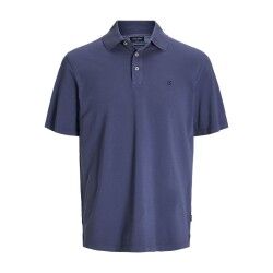 Polo a Maniche Corte Uomo Jack & Jones JPRBLUWILLIAM  12257315 Azzurro