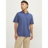 Polo a Maniche Corte Uomo Jack & Jones JPRBLUWILLIAM  12257315 Azzurro