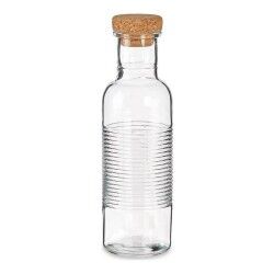 Borraccia Pasabahce Hoop Trasparente Naturale Sughero Vetro 1,07 L
