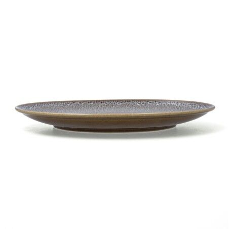 Piatto da pranzo Ariane Jaguar Freckles Marrone Ceramica 27 cm (6 Unità)