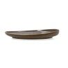 Piatto da pranzo Ariane Jaguar Freckles Marrone Ceramica Ovale 25 cm (8 Unità)