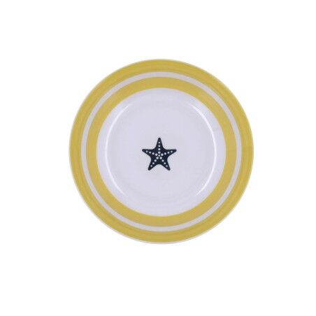 Piatto Fondo Quid Atlantic Multicolore Bioplastica 20 cm (12 Unità)
