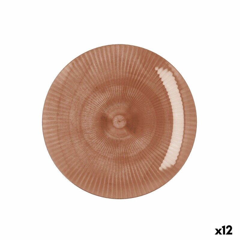 Piatto da pranzo Quid Sunset Corallo Plastica 19 cm (12 Unità) Piatto da pranzo Quid Sunset Corallo Plastica 19 cm (12 Unità)