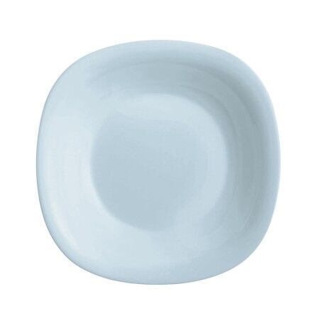 Piatto Fondo Luminarc Carine Paradise Azzurro Vetro 21 cm (24 Unità)