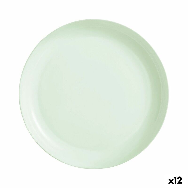 Piatto Fondo Luminarc Diwali Paradise Verde Vetro 29 cm (12 Unità) Piatto Fondo Luminarc Diwali Paradise Verde Vetro 29 cm (12 Unità)