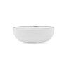 Ciotola Quid Select Filo Bianco Nero Plastica 16,6 x 5,8 cm (12 Unità)