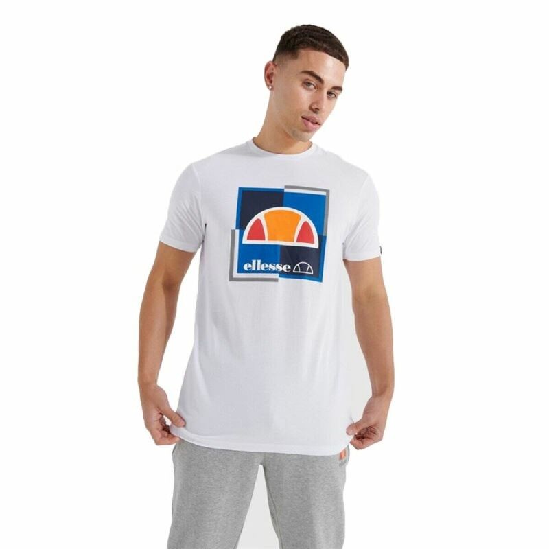 Maglia a Maniche Corte Uomo Ellesse Michaelo Bianco Maglia a Maniche Corte Uomo Ellesse Michaelo Bianco