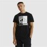 Maglia a Maniche Corte Uomo Ellesse Chamuel Nero