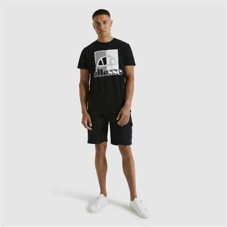 Maglia a Maniche Corte Uomo Ellesse Chamuel Nero