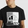 Maglia a Maniche Corte Uomo Ellesse Chamuel Nero