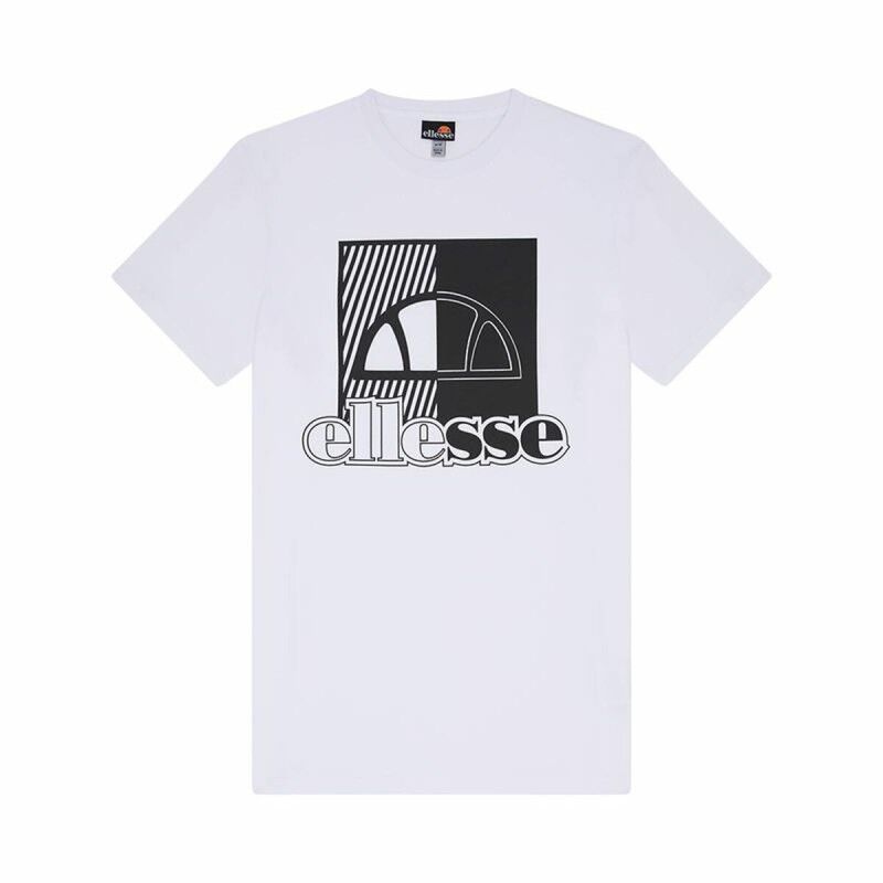 Maglia a Maniche Corte Uomo Ellesse Chamuel Bianco Maglia a Maniche Corte Uomo Ellesse Chamuel Bianco