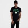 Maglia a Maniche Corte Uomo New Era NOS NBA BOSCEL 60505459  Nero