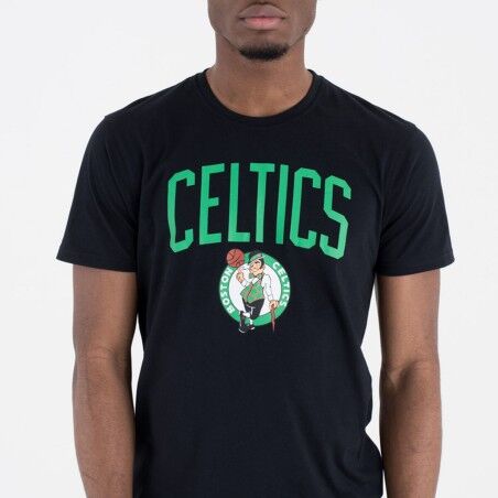 Maglia a Maniche Corte Uomo New Era NOS NBA BOSCEL 60505459  Nero